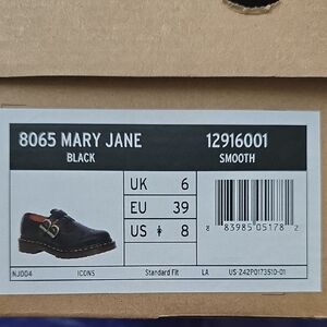 Dr. Martens Black Mary Jane Shoes